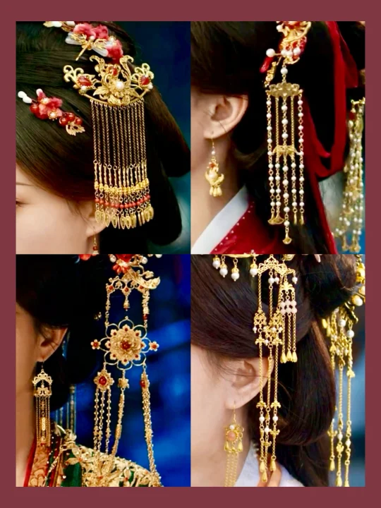 喜欢流苏头饰的姐妹有眼福了