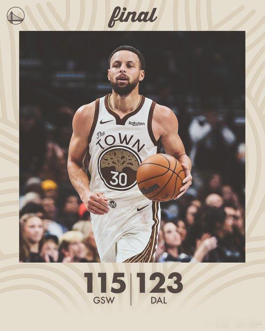 独行侠战胜勇士 库里空砍38分 独行侠123-115主场战胜勇士，独行侠在末节打