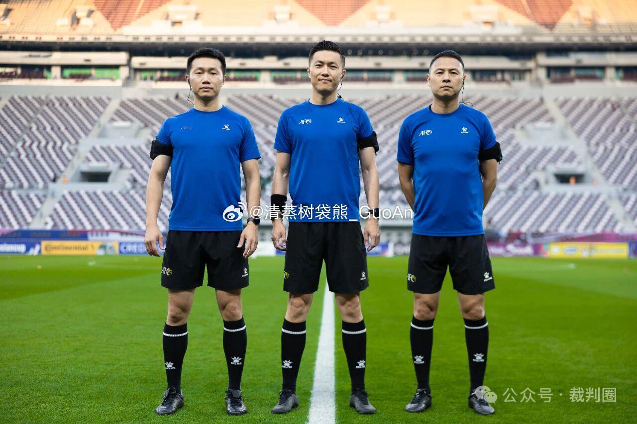 上轮执法北京国安VS成都蓉城的视频助理裁判沈寅豪及两名助理裁判国景涛、罗政已于近
