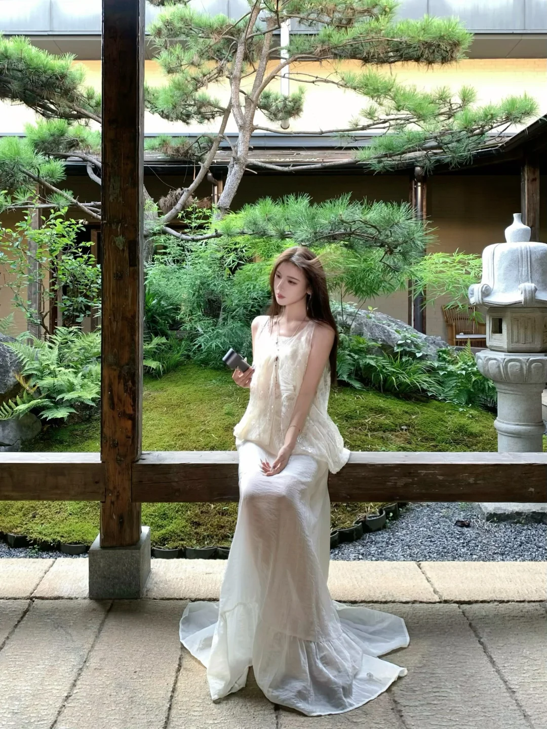 汀花雨细 水树风闲