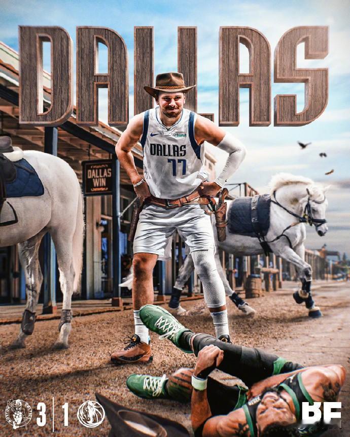 NBA总决赛：凯尔特人放一局，带着3-1回主场拿冠军！

独行侠122-84凯尔