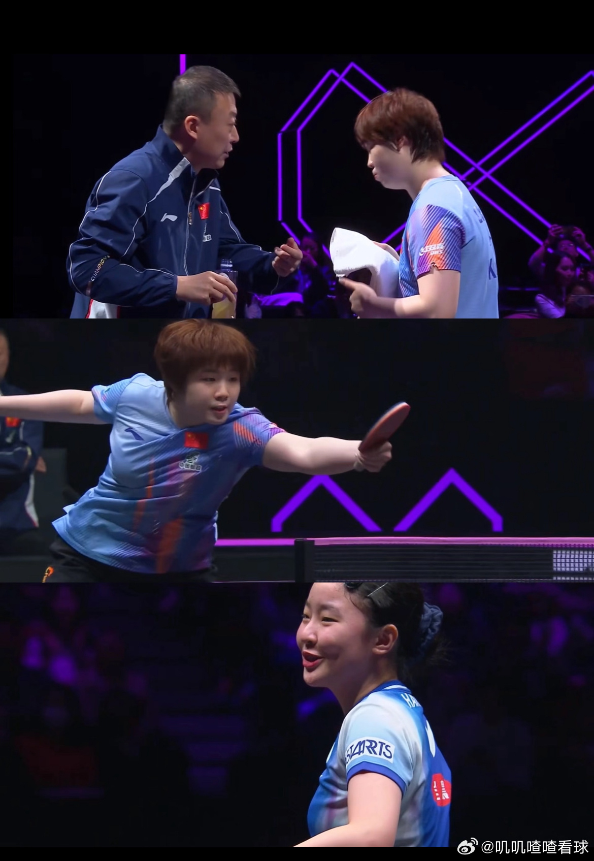 蒯曼vs张本美和蒯蔓到底还是没有扛住张本美和，3-4张本，拿到了这次比赛的亚军！