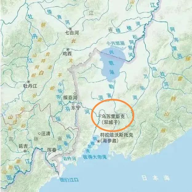 乌苏里斯克（双城子），位于俄罗斯远东地区东南部，是连接伯力和海参崴两战略要地的枢