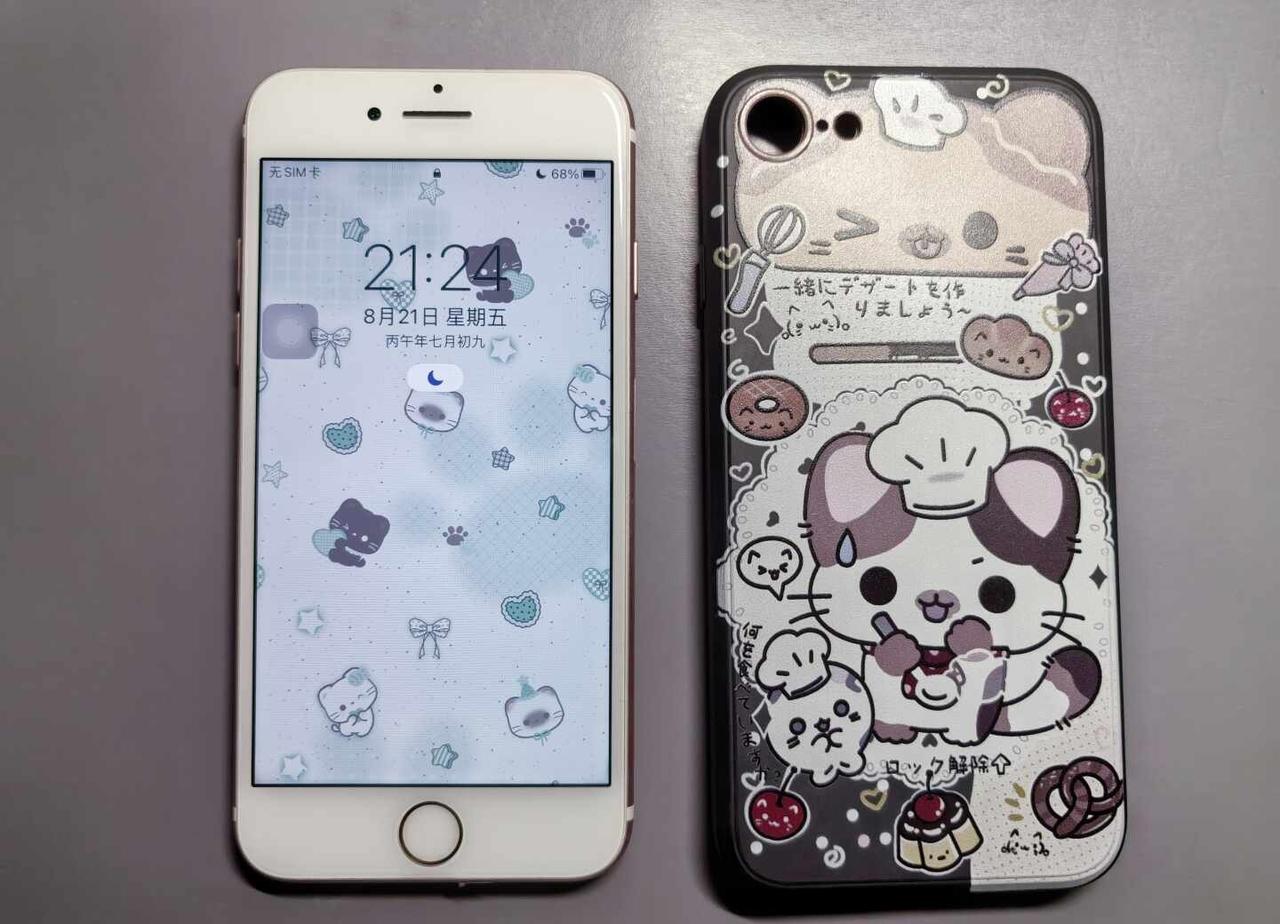 出苹果7全原
转转官方验买的，366软妹币出闲置手机 苹果7 iPhone7 备