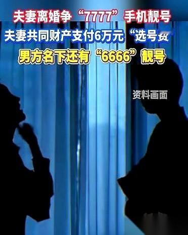 一套房、一辆车，分得明明白白，俩人连脸都没红一下。
结果呢？为了一张手机卡，一个