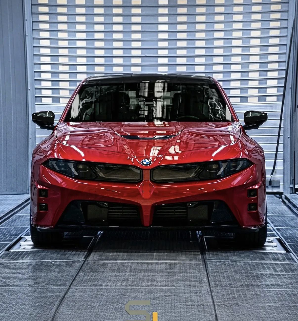 宝马纯电M3长这样还是非常帅的！ 