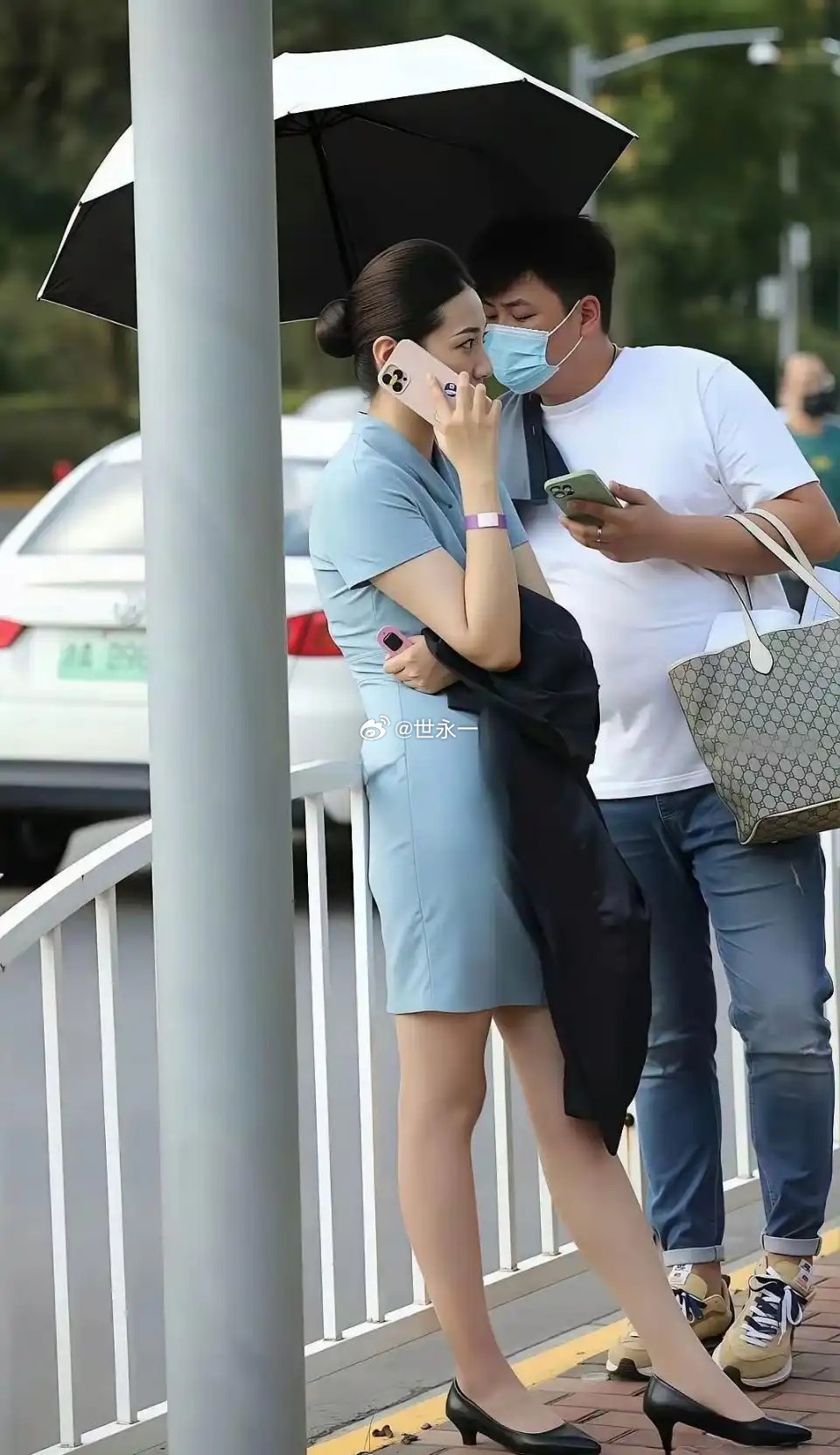 我的天呐，这头发盘的巨无敌完美 