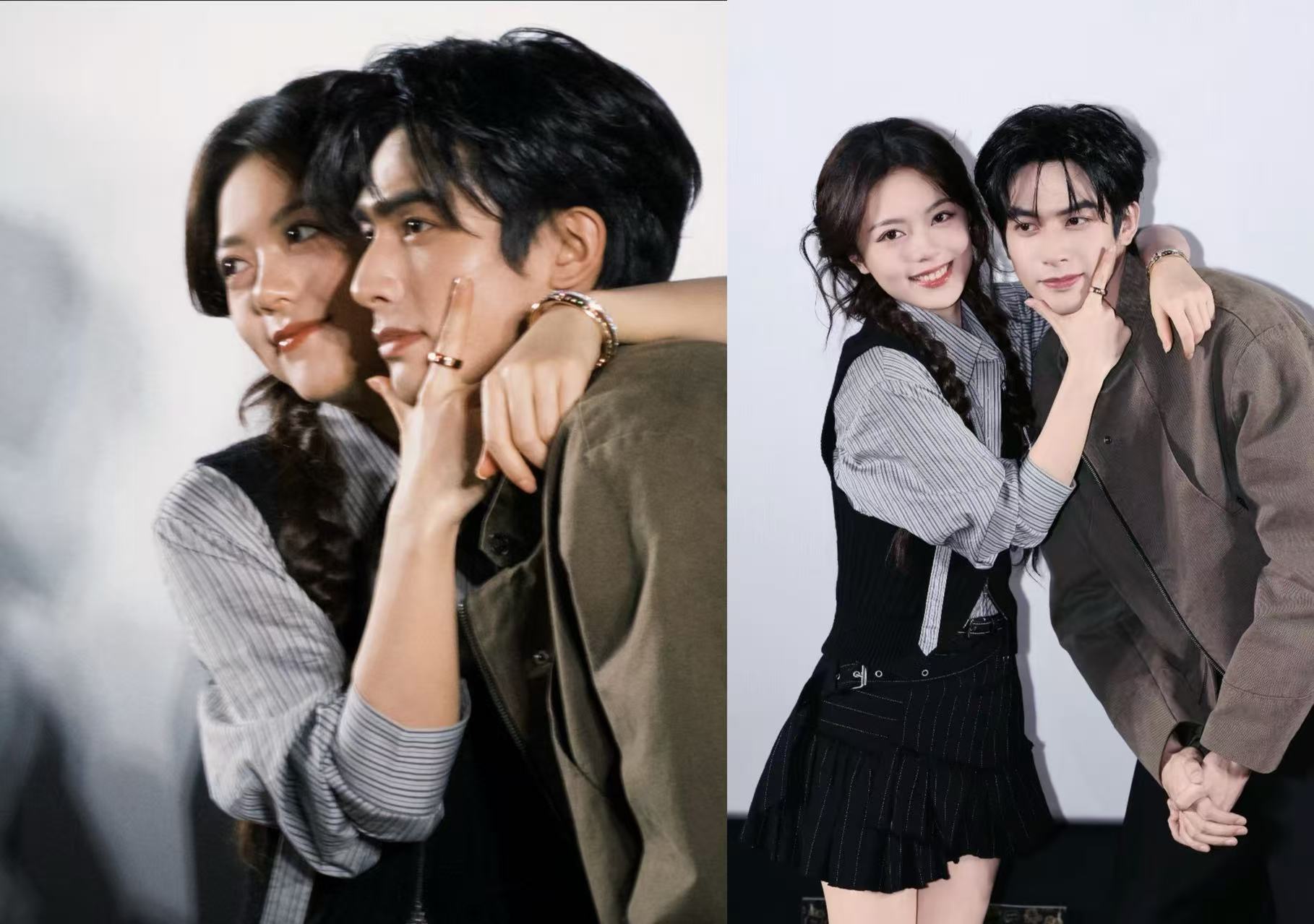 你是我26岁唯一的新娘宋威龙的26岁有赵今麦的出现，两人穿着婚纱西装被众人围着庆