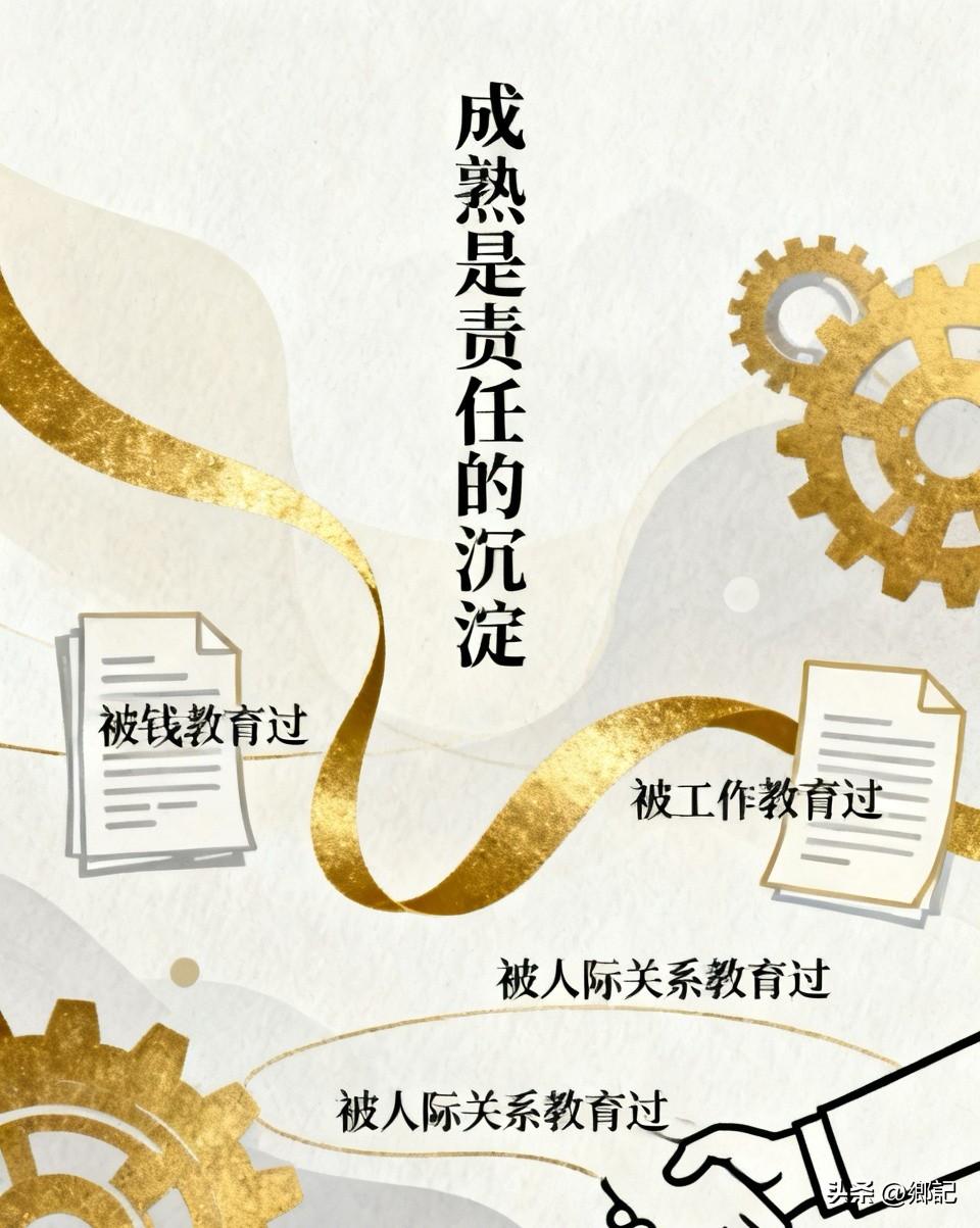 一个男生的成熟，往往不是靠一两件大事，而是被很多“具体的责任”一点点磨出来的。比
