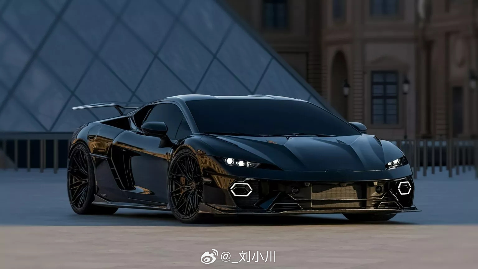 兰博基尼兰博基尼Temerario 7 Design为兰博基尼小牛Temerar