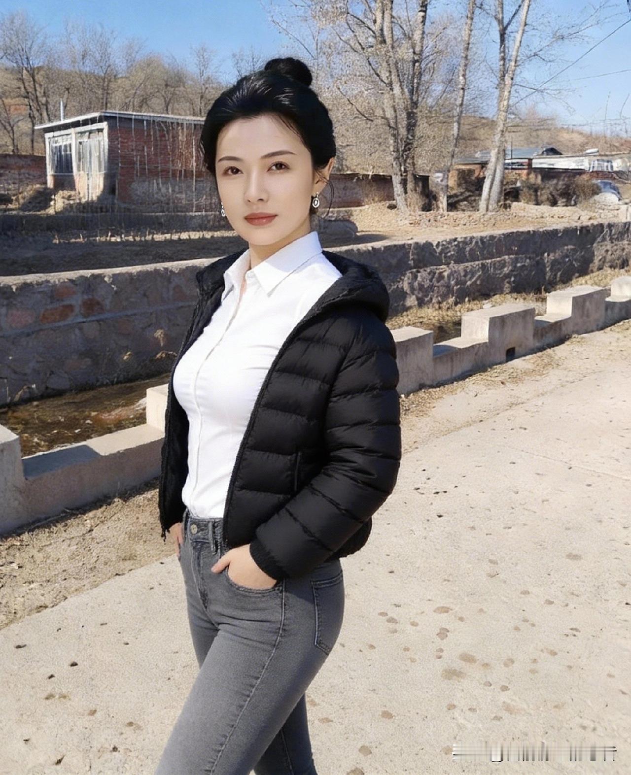 美女真有气质，一看就是有文化有内涵有主见的女人，