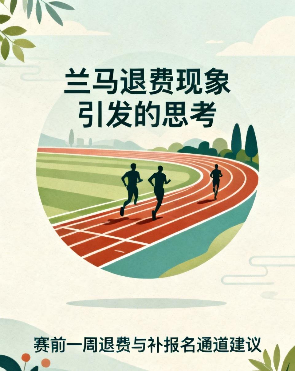兰马临近开赛仍有人成功退费，打破既定退费时限，也带出行业思考。
 
当下马拉松圈