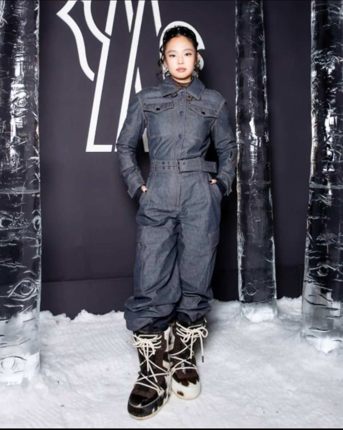 出席Moncler FW26大秀的亚洲面孔张康乐、Jennie、窦靖童、新田真剑