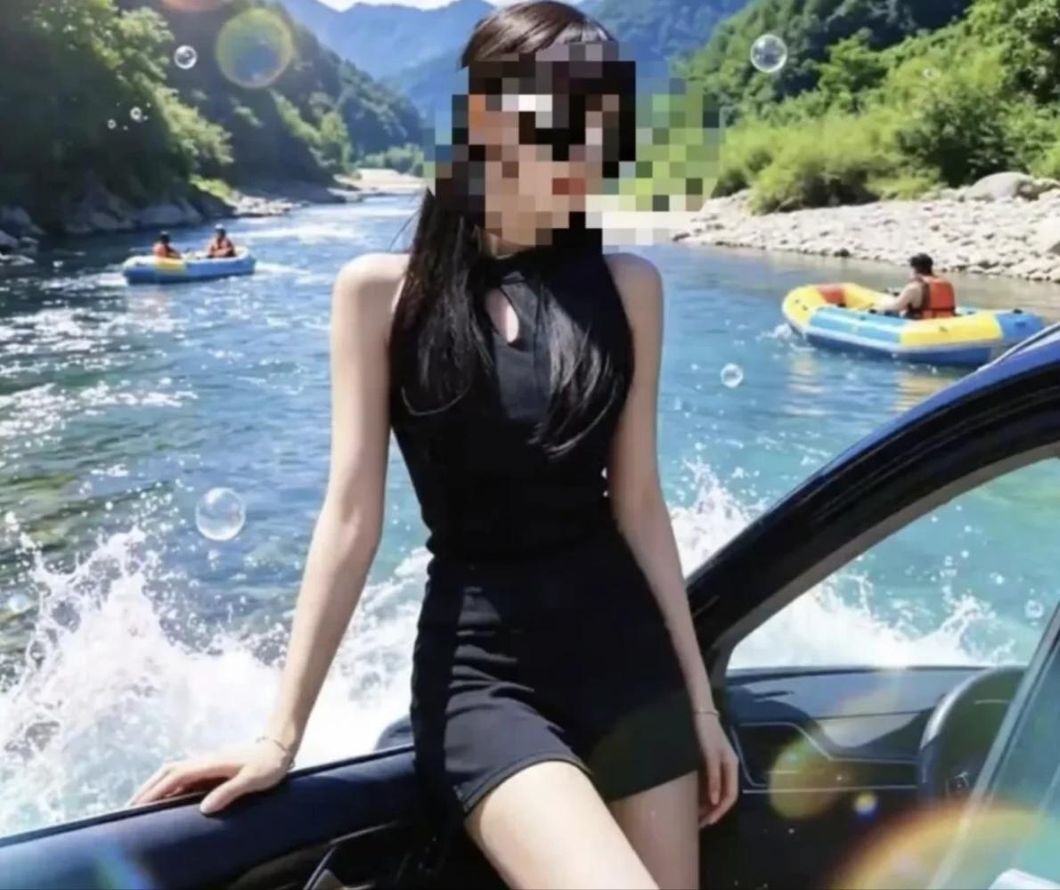 “1988元可抱抱、亲亲，其他服务可与伴漂女子详谈”，这是贵州一家景区漂流的推广