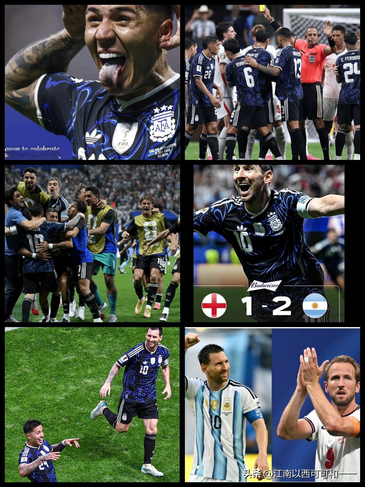 阿根廷2-1逆转淘汰英格兰
 
赛事：2026美加墨世界杯 半决赛
开赛时间：今