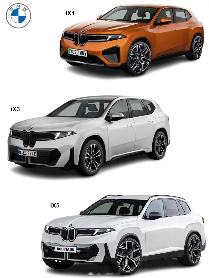 宝马 宝马的新Neue Klasse设计，个人感觉只适合用到3系列，用在5系列及