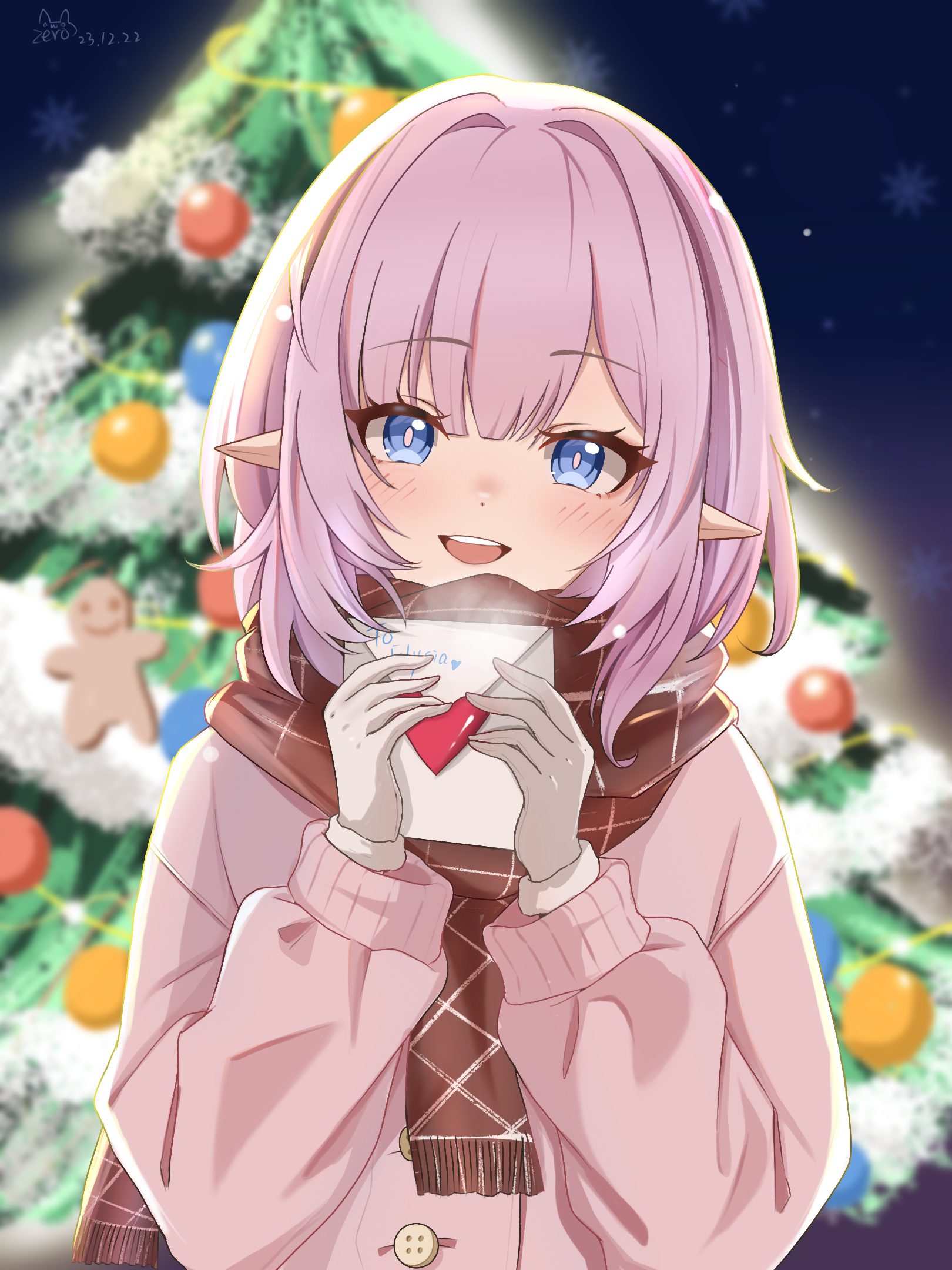 #超话创作官# 【爱莉希雅】舰长，这是送给我的嘛？米游社：赛罗酱*已授权转载 ​