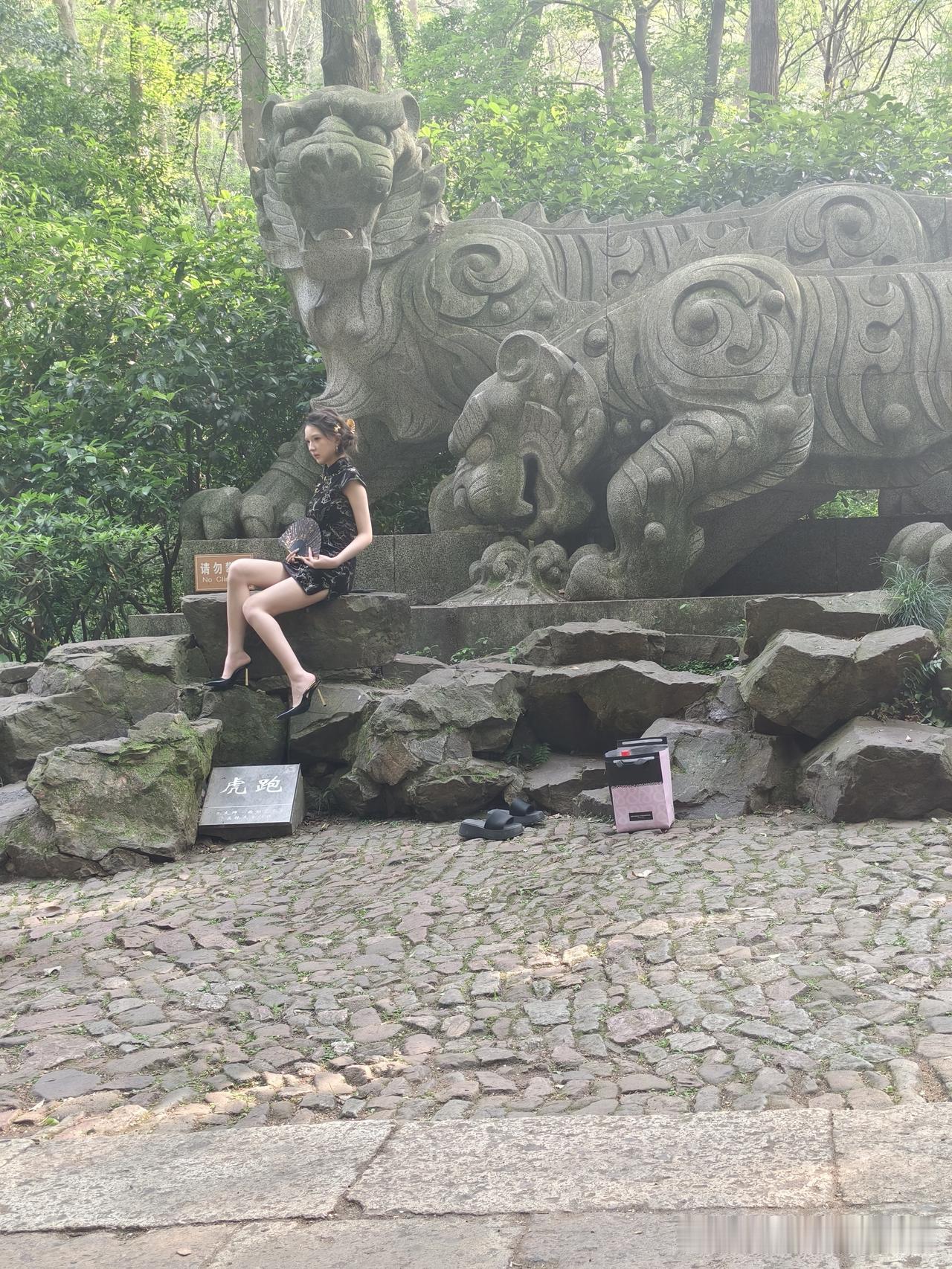 虎跑公园美景