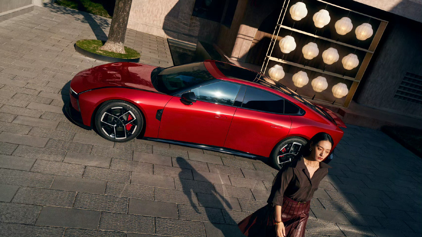 小鹏P7新色发布定档3月18日 红外红内的小鹏P7 来咯！要没赶上这班车的，也可