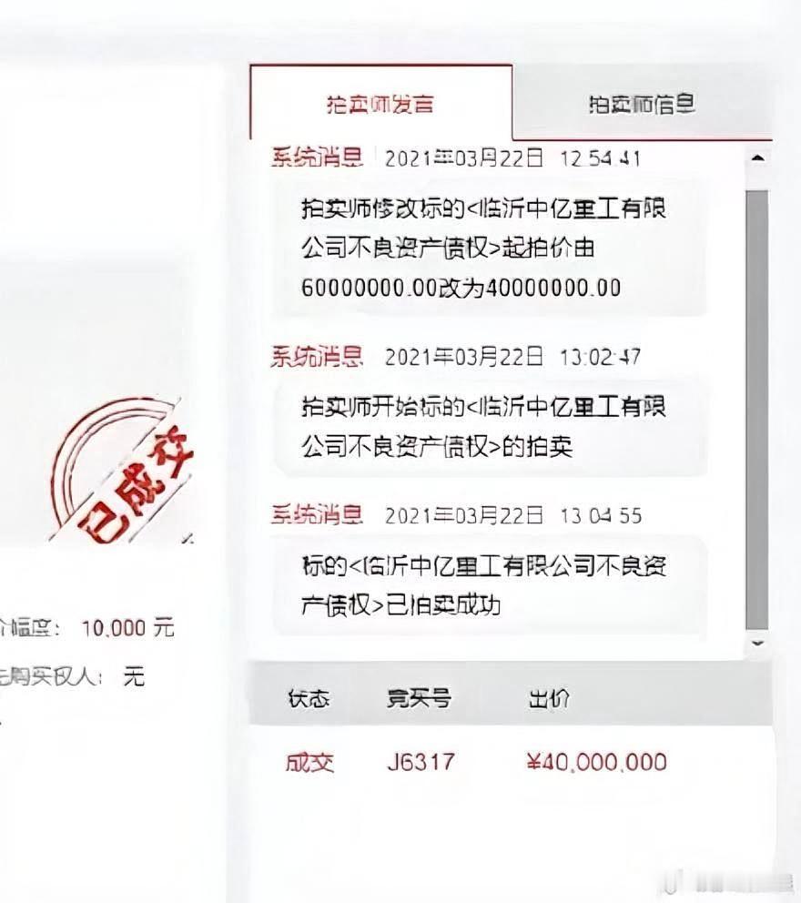 山东一法院干警配偶拍得六千万债权引质疑，多方回应
这场拍卖从流程到结果，处处透着