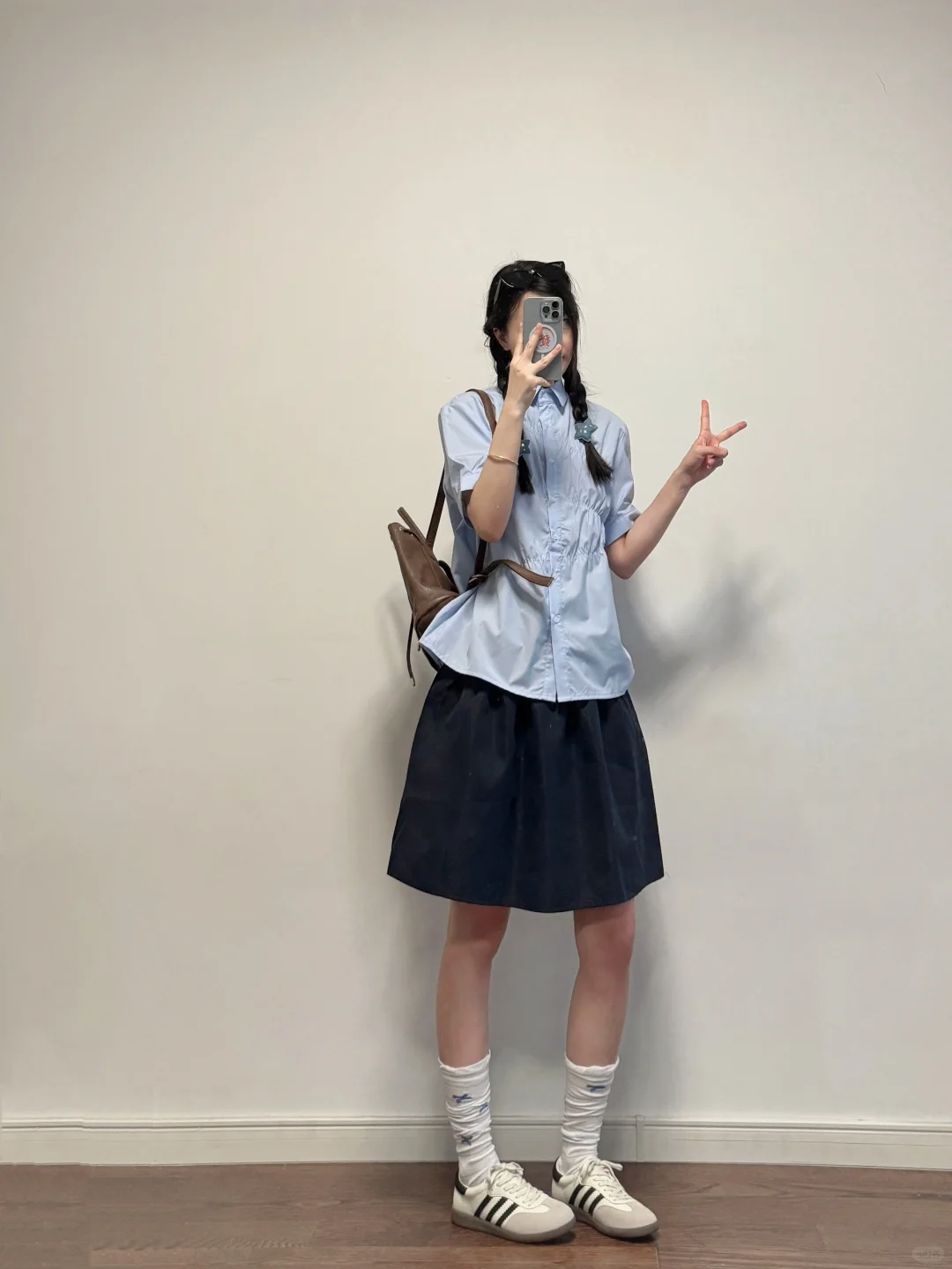 173cm女生｜🦋适合高个子姐妹的学院风一套～