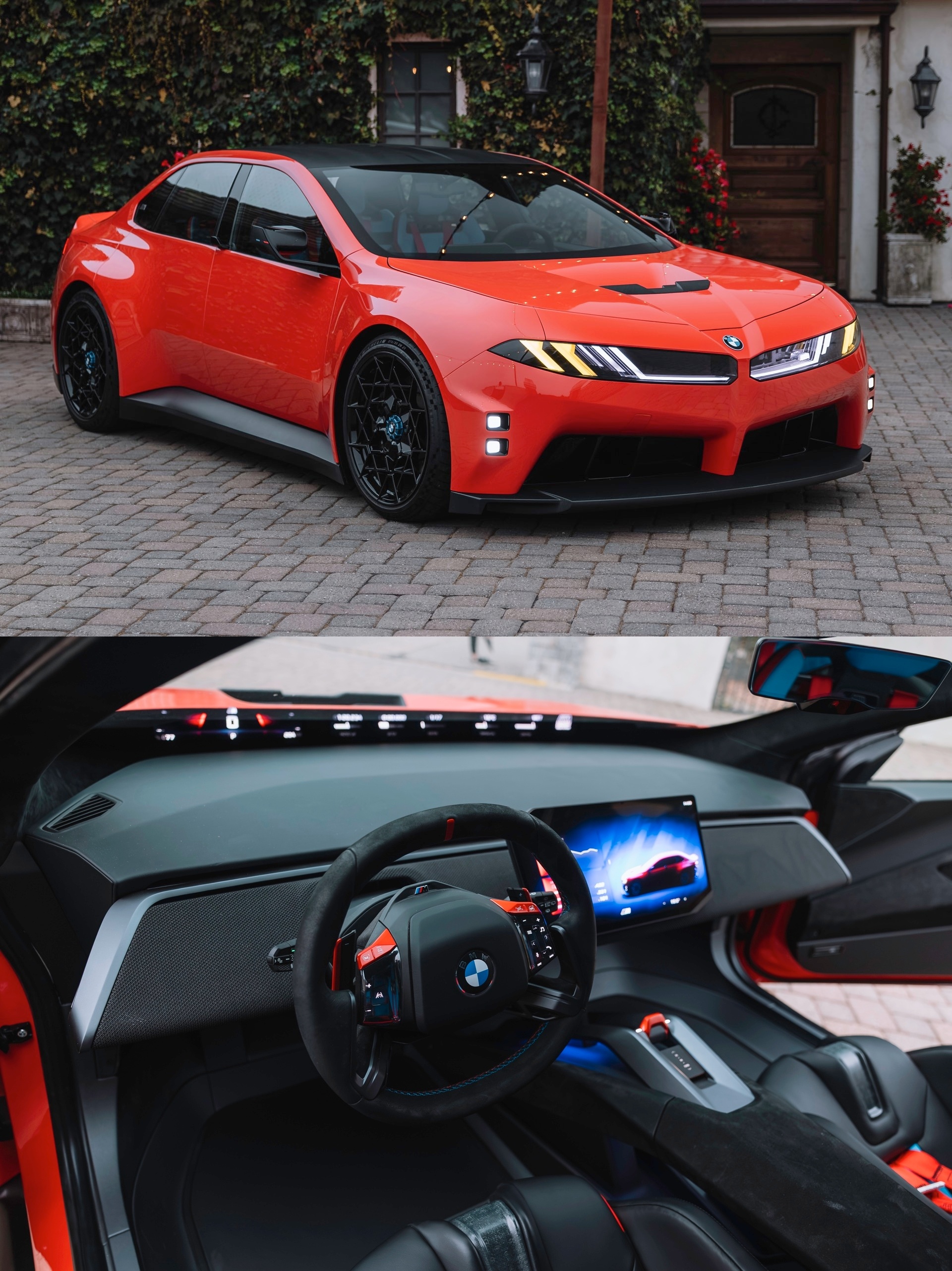 2个月前，宝马正式发布了M Concept Neue Klasse概念车，官方声