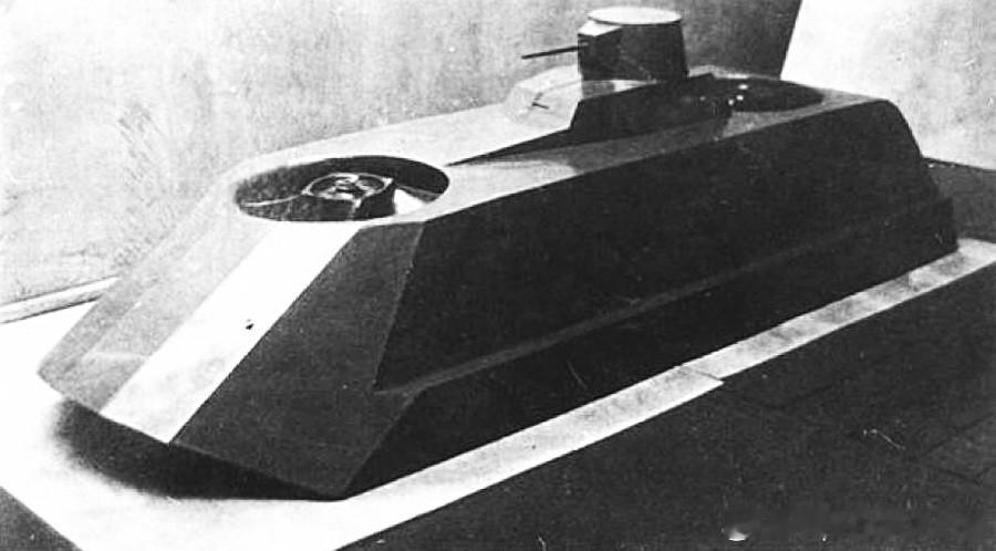 1937年Михаил Смалько米哈伊尔-萨马里科研制的气垫坦克，基于Л-