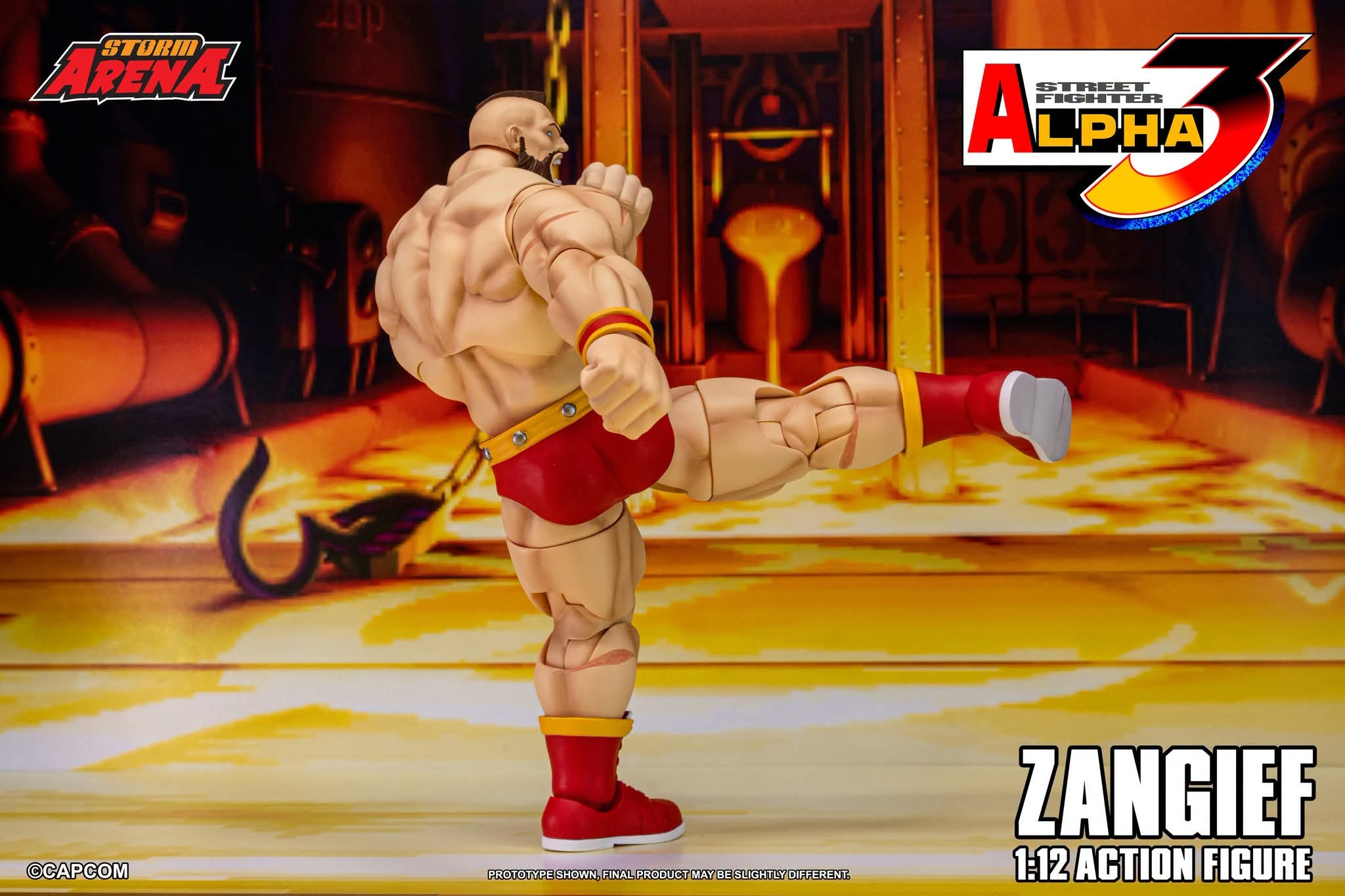 ST/STORM ARENA  - 街霸Alpha 3 Zangief 桑吉尔夫