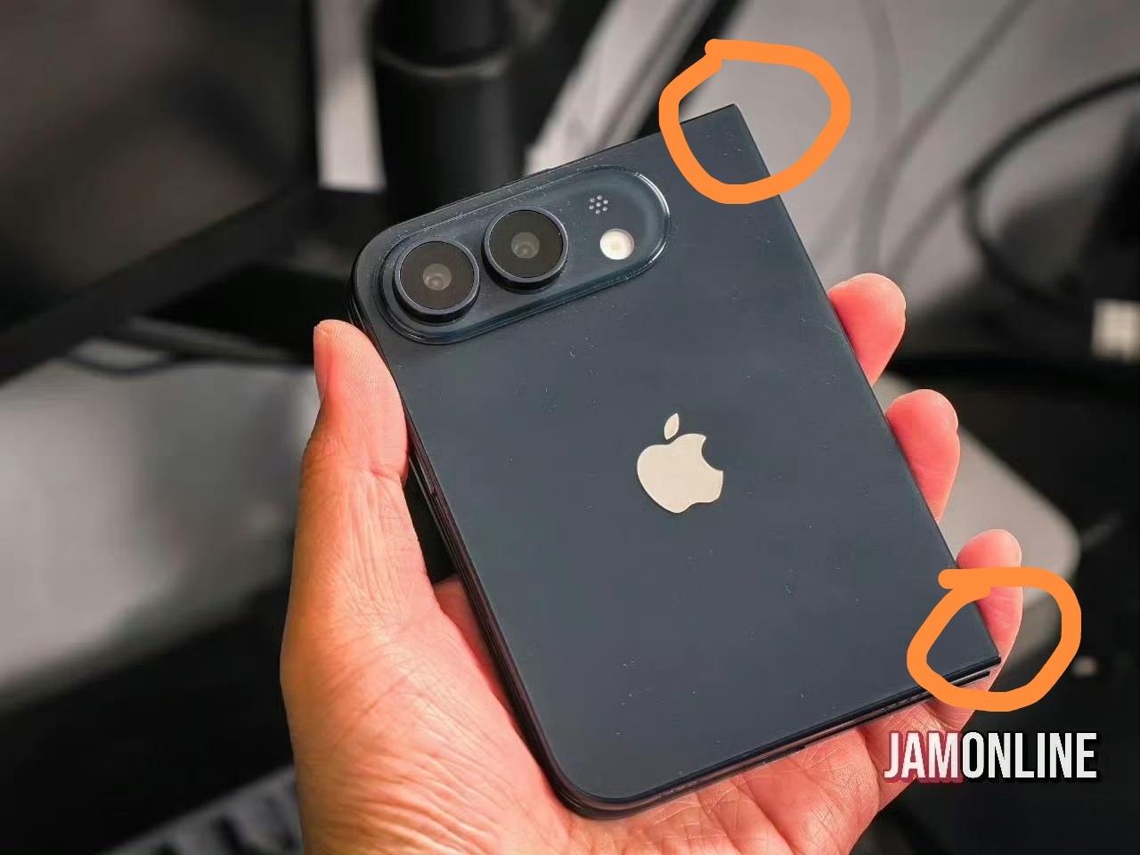iPhoneUltra黑色机模到时候这两个角应该会倒角一下吧，要不然就太硌了吧整