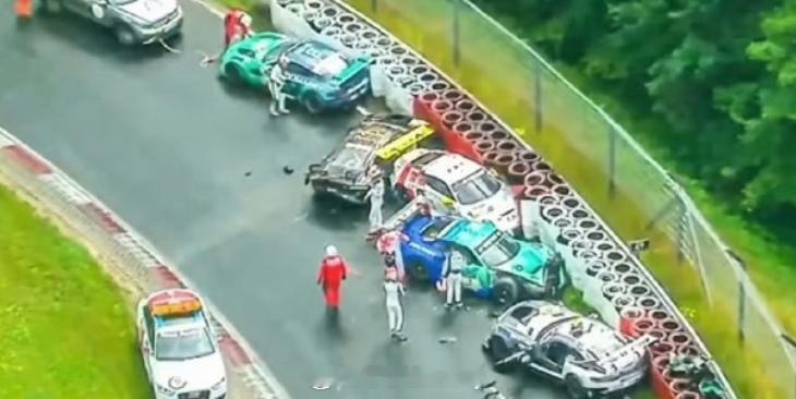 纽北事故 知道纽北在跑比赛但是万万没想到 还是有不幸的消息发生了虽然赛道相比日常