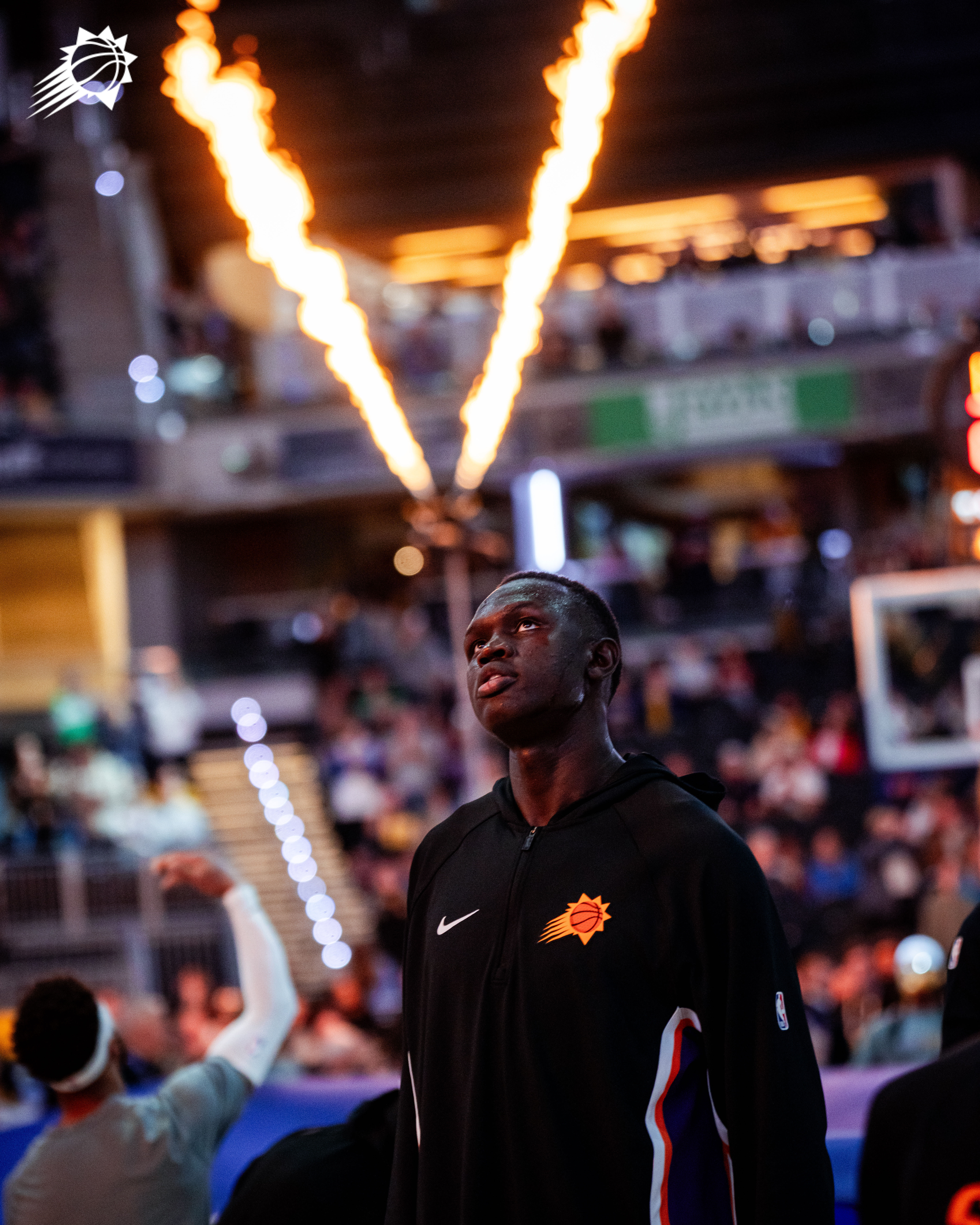 今日Man Man💪出场13分钟，2投2中拿下4分3篮板继续加油！菲尼克斯太阳