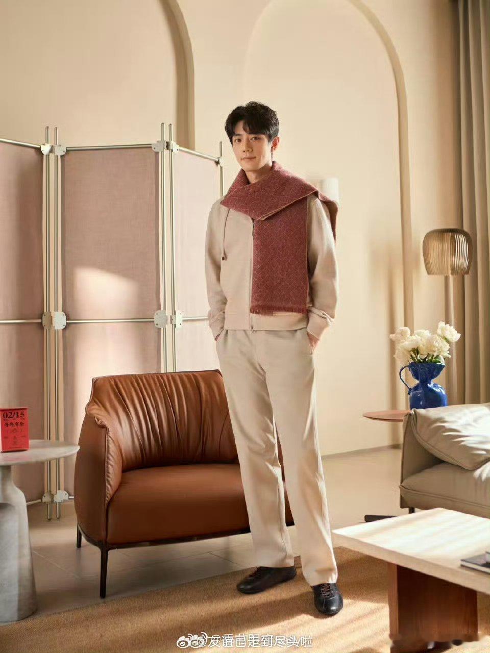 肖战最新tods品牌物料，新春温柔系男友get 