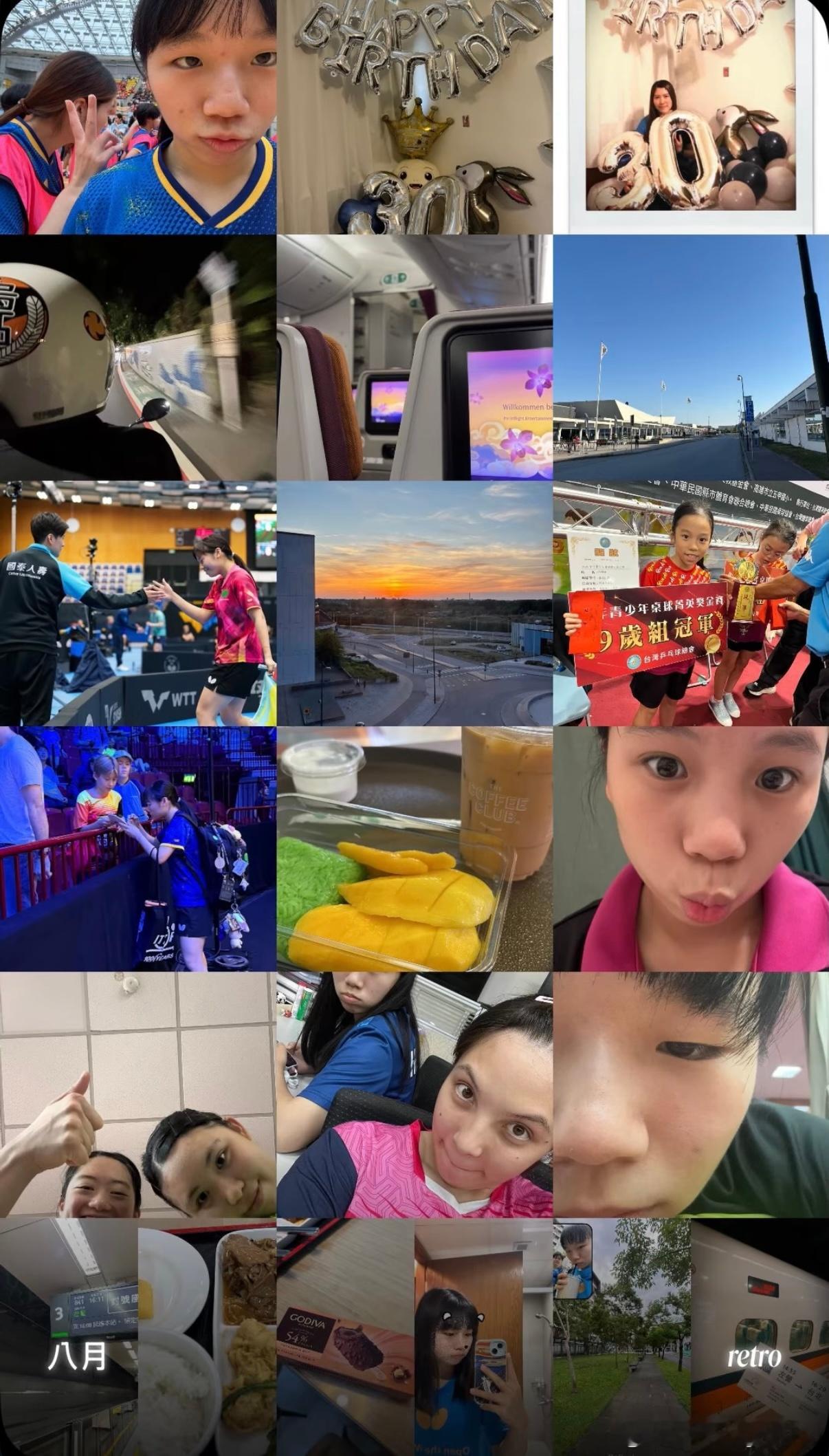 彭郁涵的8️⃣🈷️总结照片 ​​​