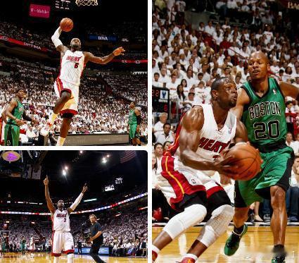 【NBA季后赛东部决赛：热火加时115比111胜凯尔特人 大比分2:0】5月31