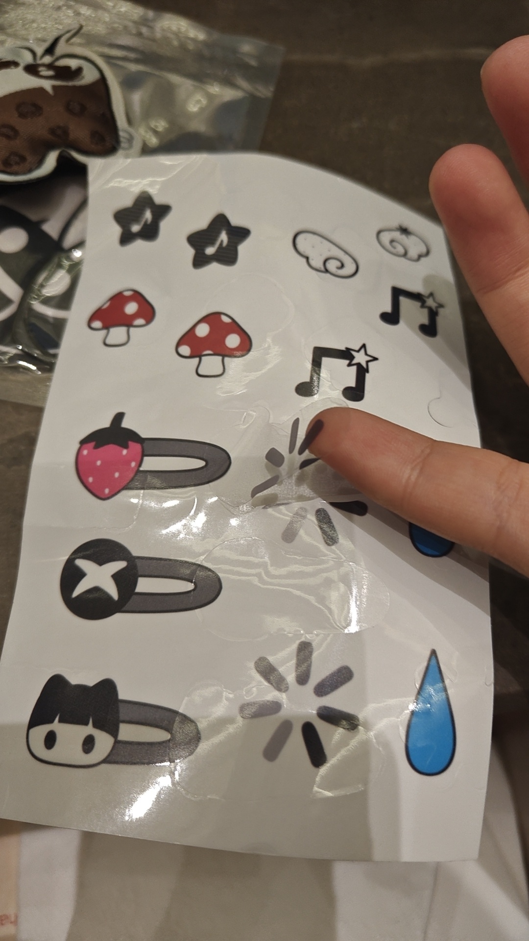就我的贴纸这样吗？ 