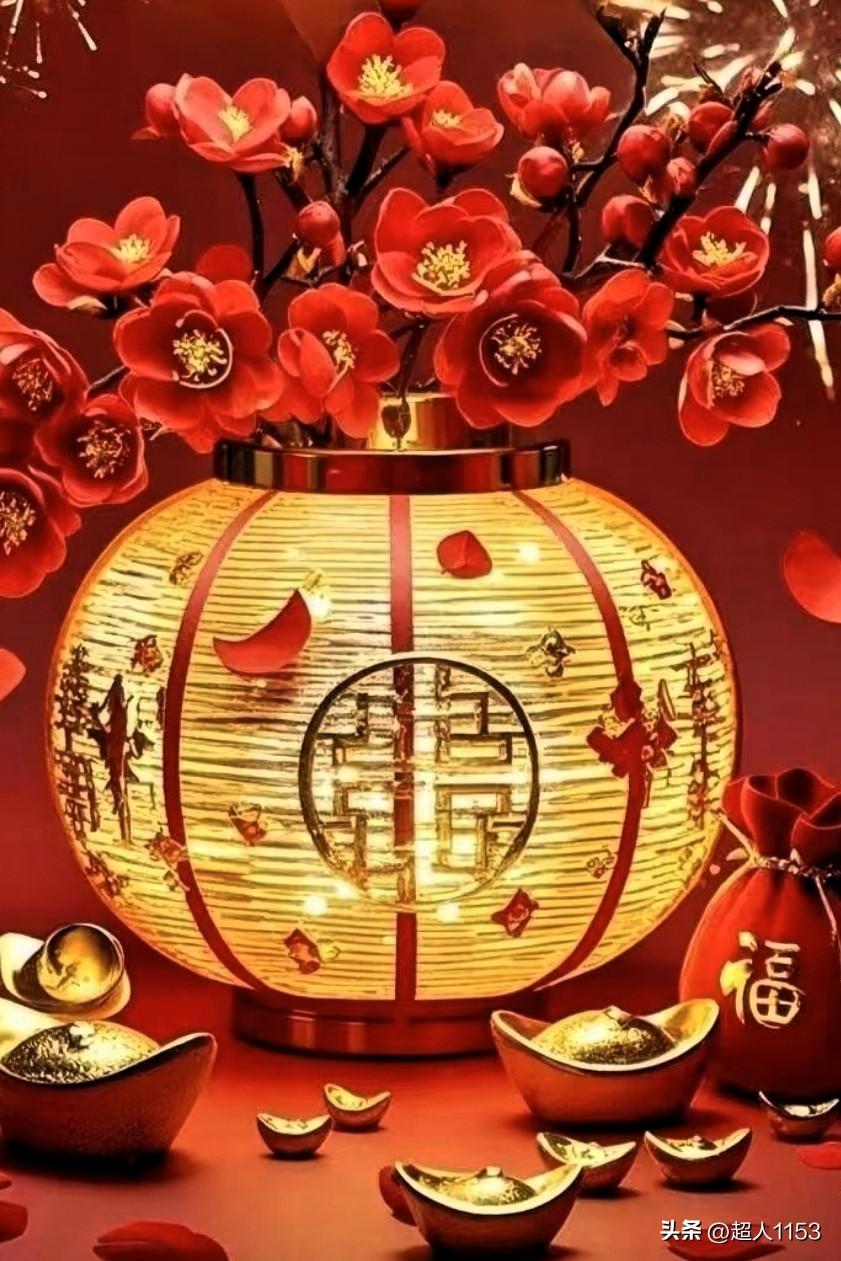 正月十五到，
全家齐欢笑。

汤圆圆又圆，
家家好运来！