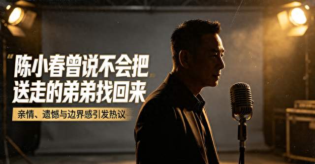 陈小春直言不找回送走的弟弟：不打扰，才是最好的成全