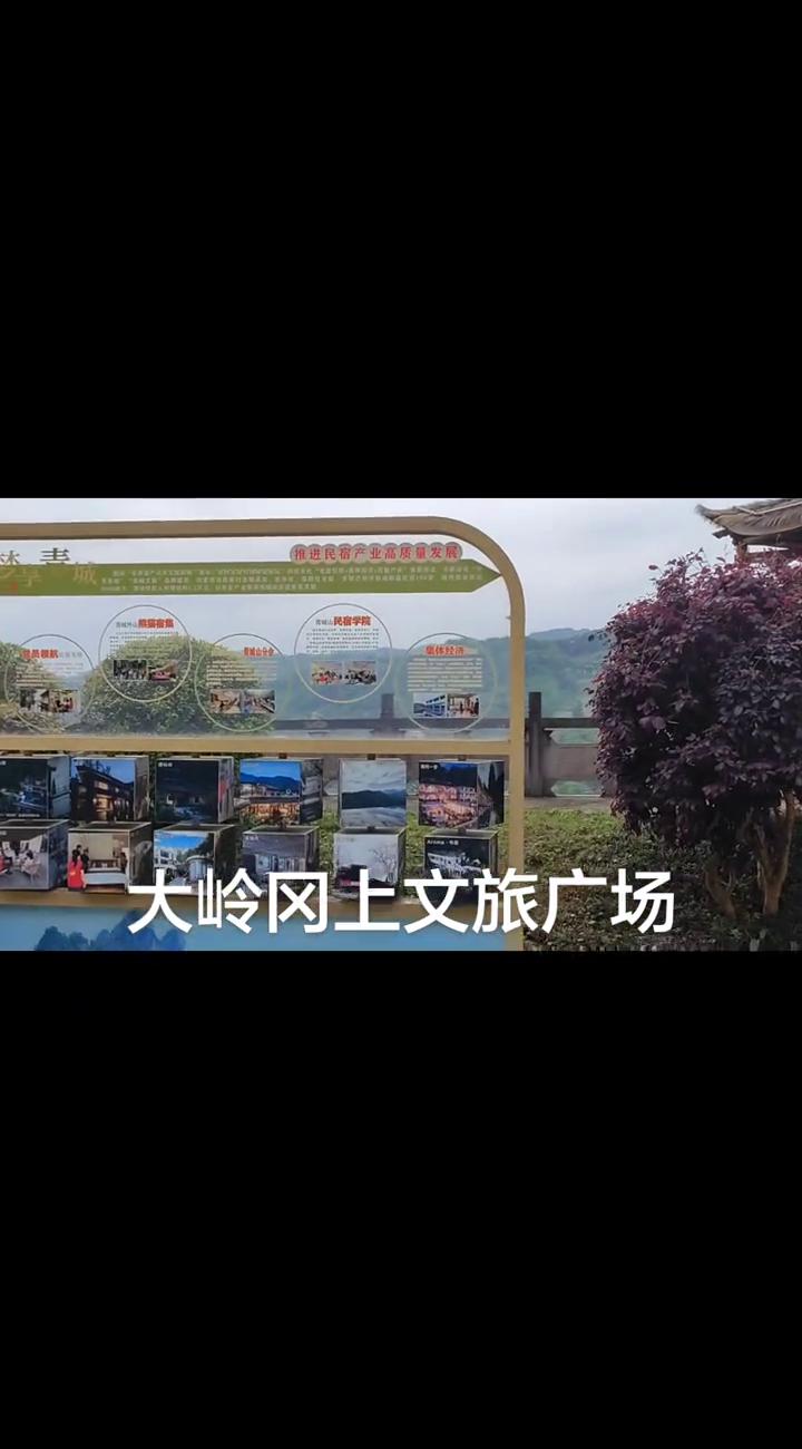 大岭冈上文旅广场。
大岭冈上文旅广场。