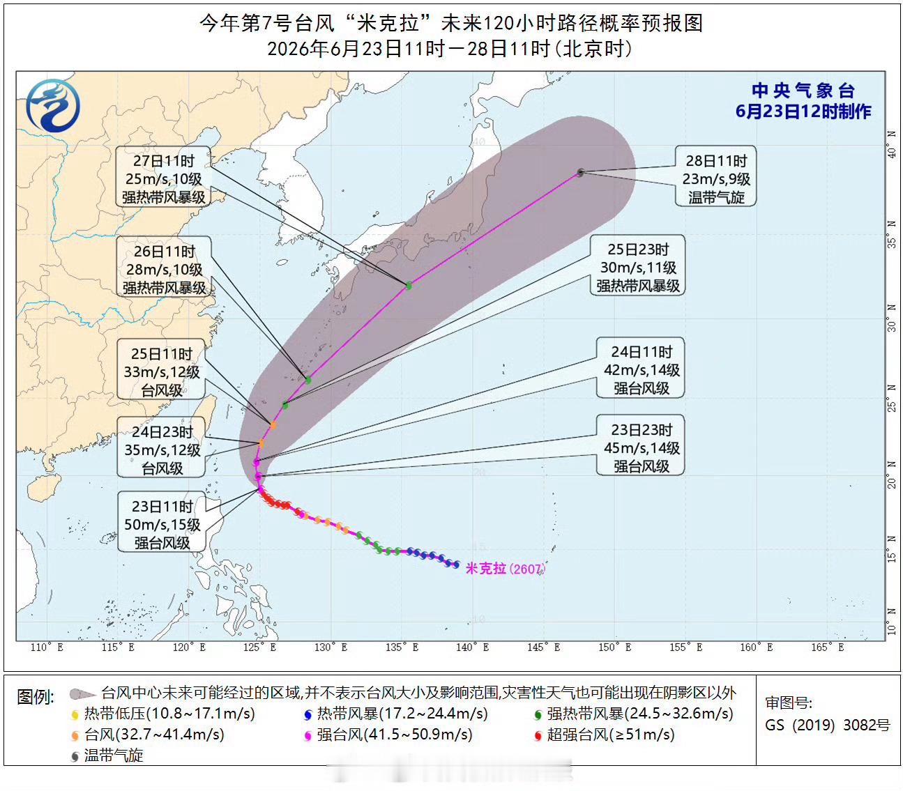 海高斯米克拉双台风共舞【8号台风海高斯生成 7号台风米克拉逐渐减弱】 今天上午，