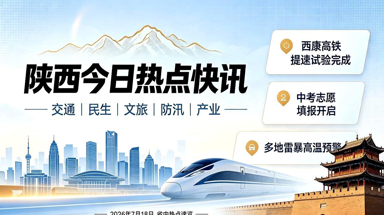 物业乱加电费心疼？
中考报志愿急秃头？
今天陕西这波硬核消息，件件都跟你我的钱包