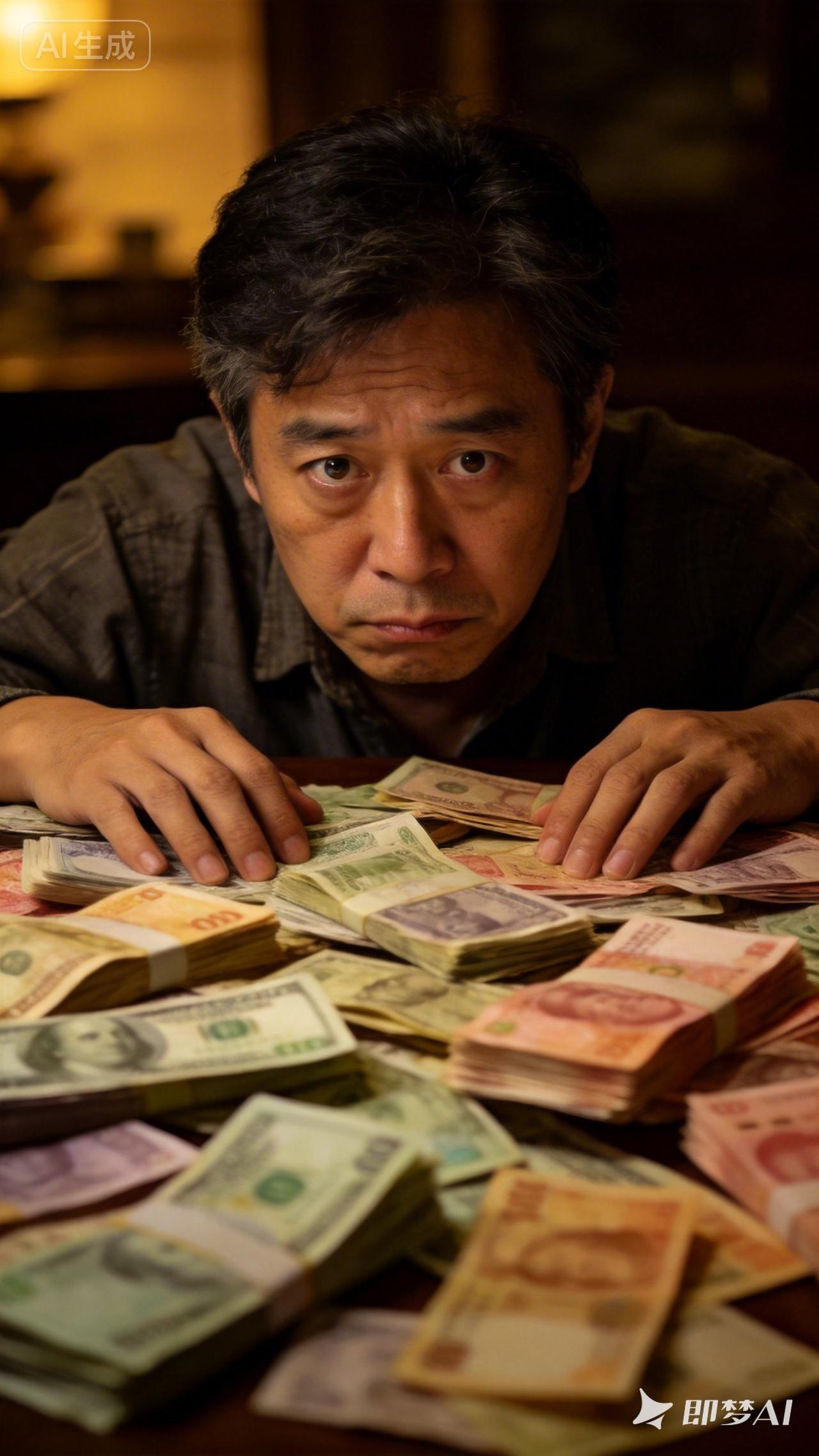 钱多钱少，开心就好！
孩子有几百块压岁钱就很高兴，要是有几千，几万，肯定会被父母