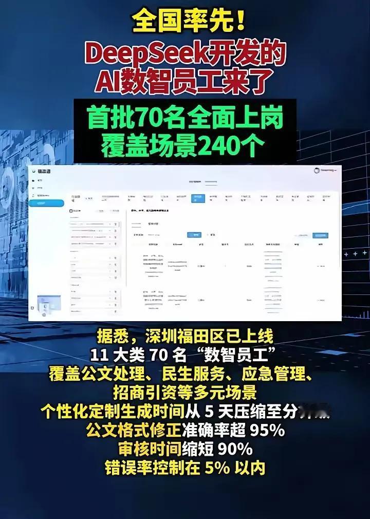 出乎意料，AI公务员时代竟如此迅猛地降临，令公务员岗位的稳定性面临前所未有的挑战