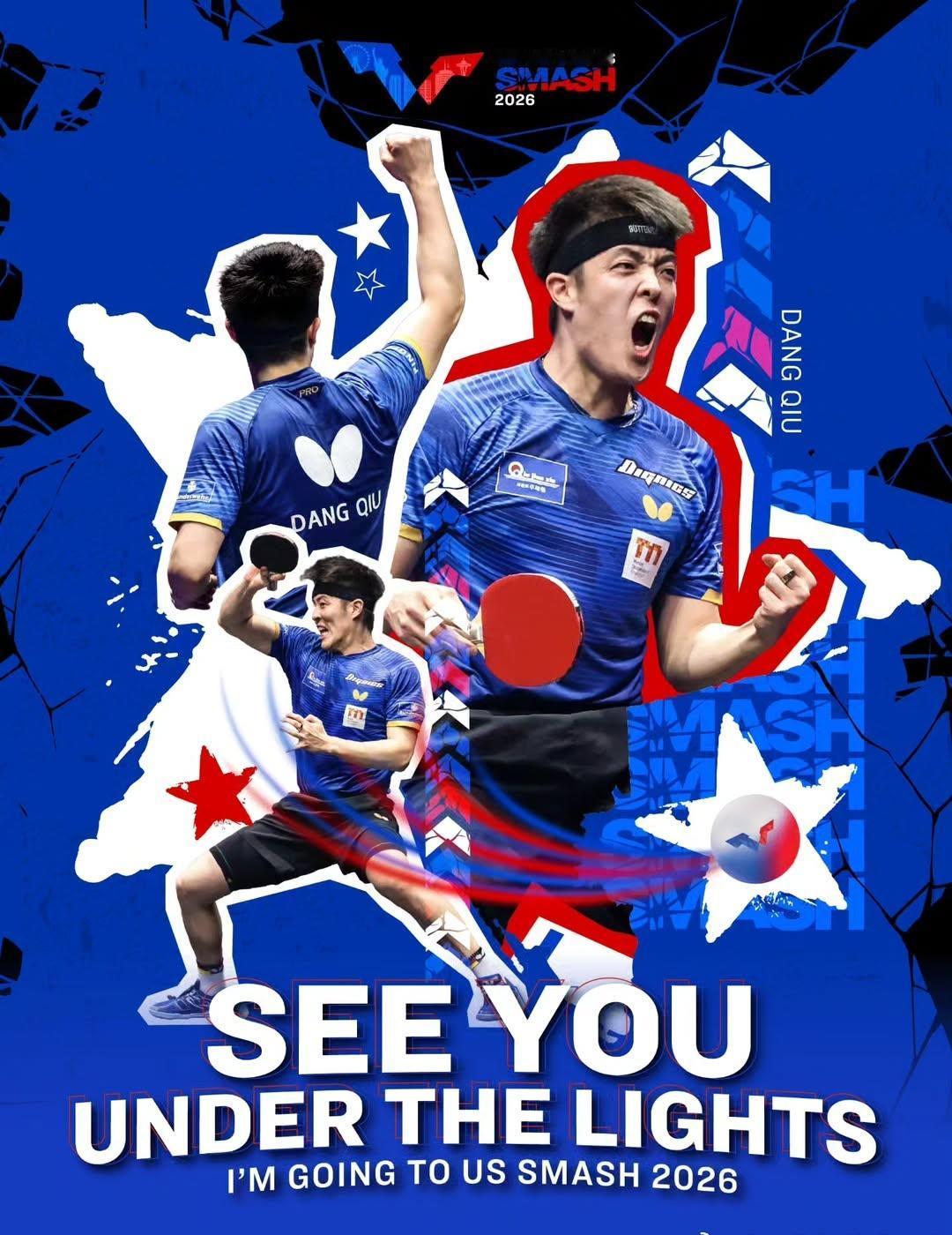邱党美满也兼三了🏓️
WTT美国大满贯2026 
男单邱党 
男双&贝内迪克特