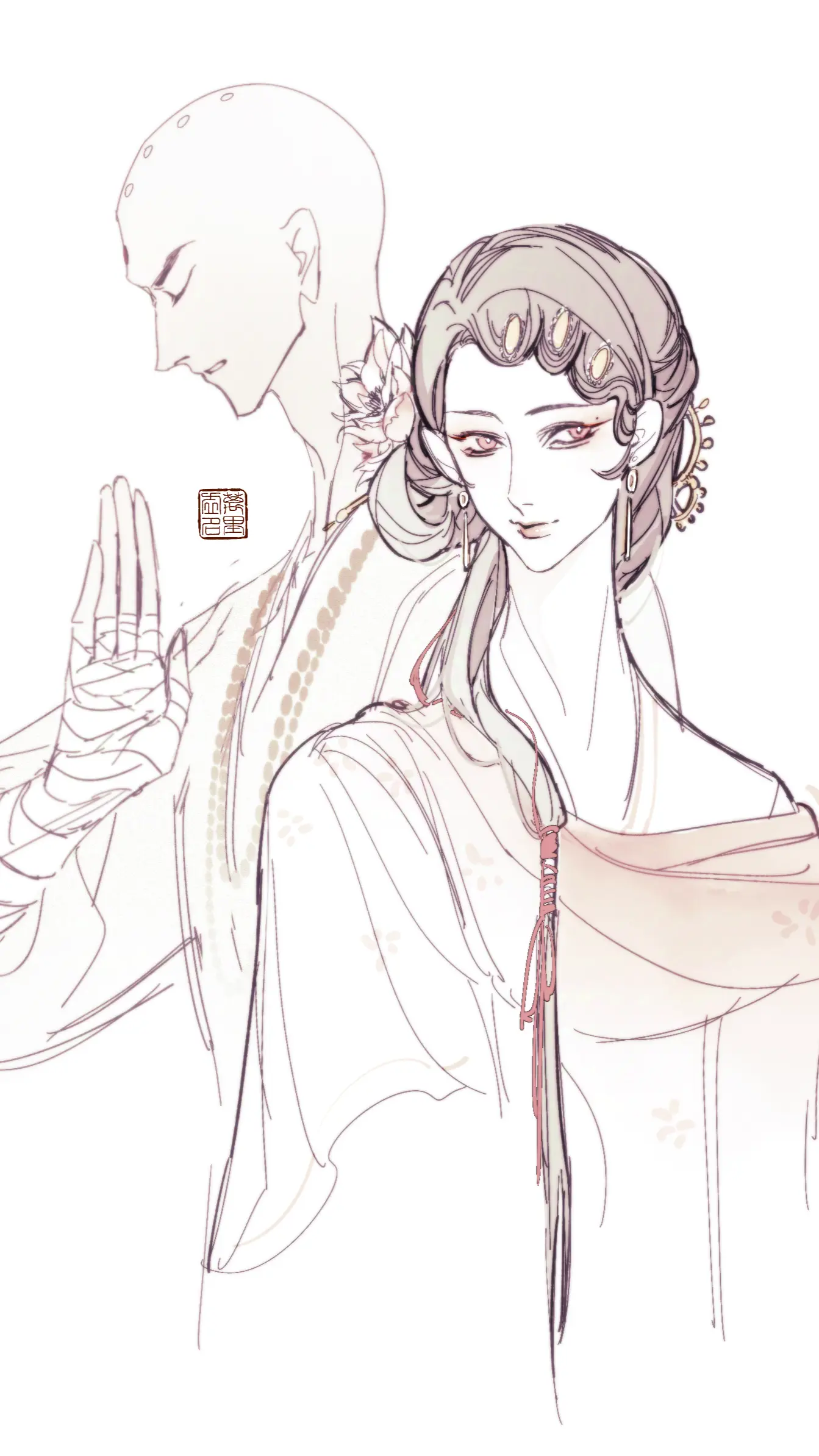 他怎么能染指了别人的妻，还想着将别人的妻占为己有。