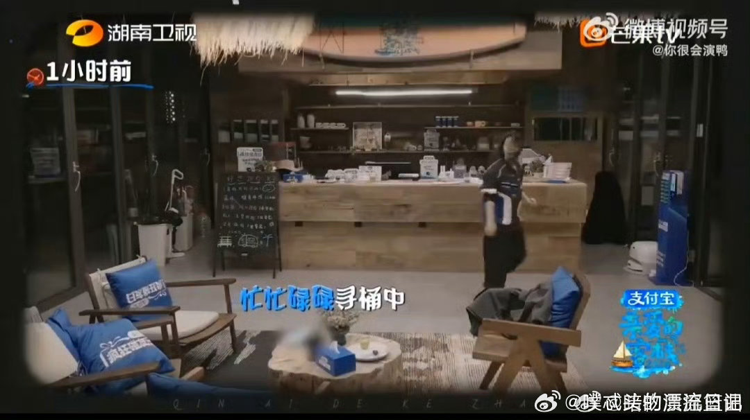 沈月全网寻找垃圾桶亲爱的客栈专注又认真的样子格外动人，迷糊中透着可爱，自然真实不