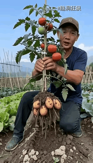 现在嫁接技术都这么厉害了？