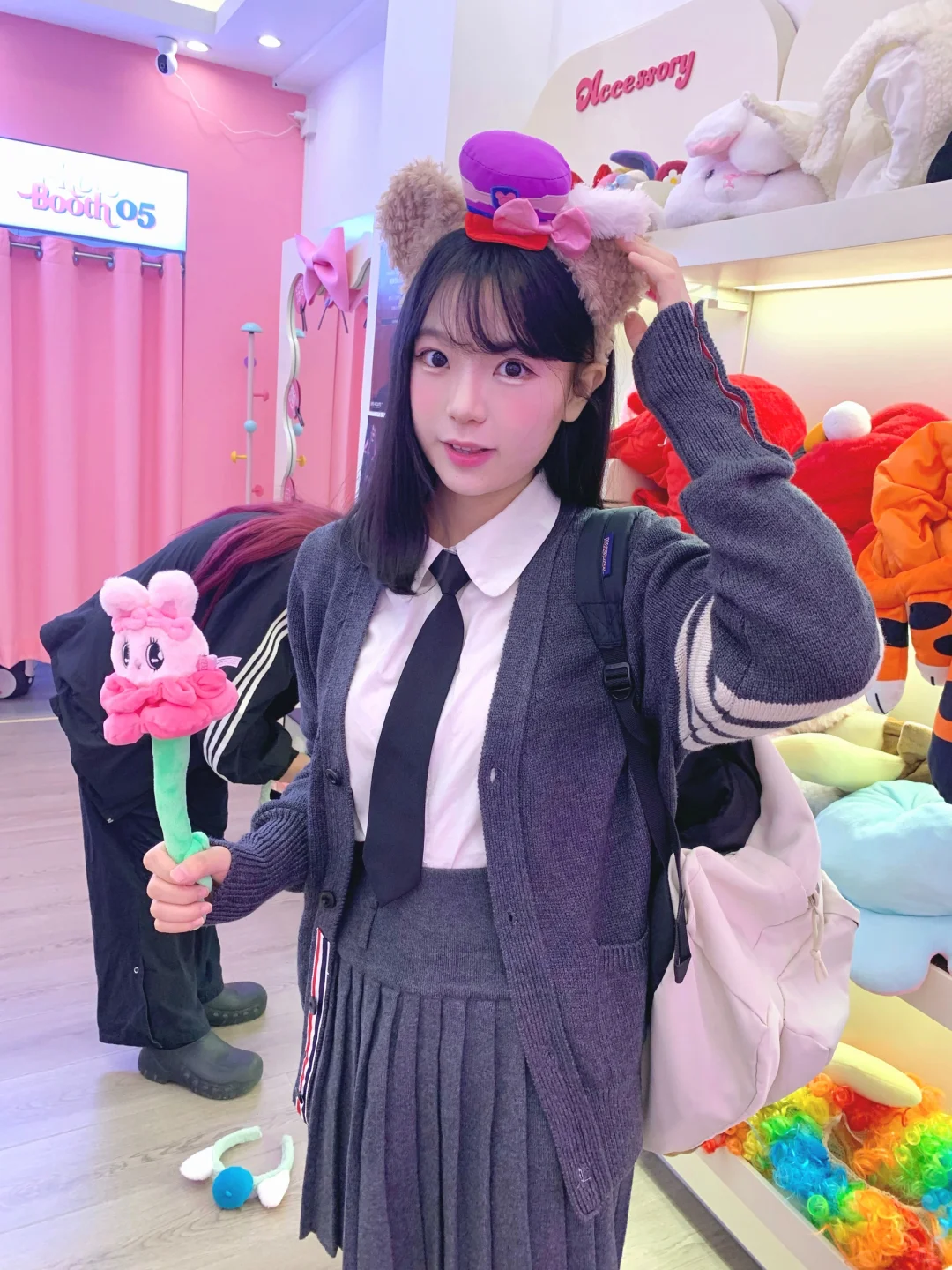 韩系🇰🇷高中生穿搭🎀初秋🍁放学日常🐰