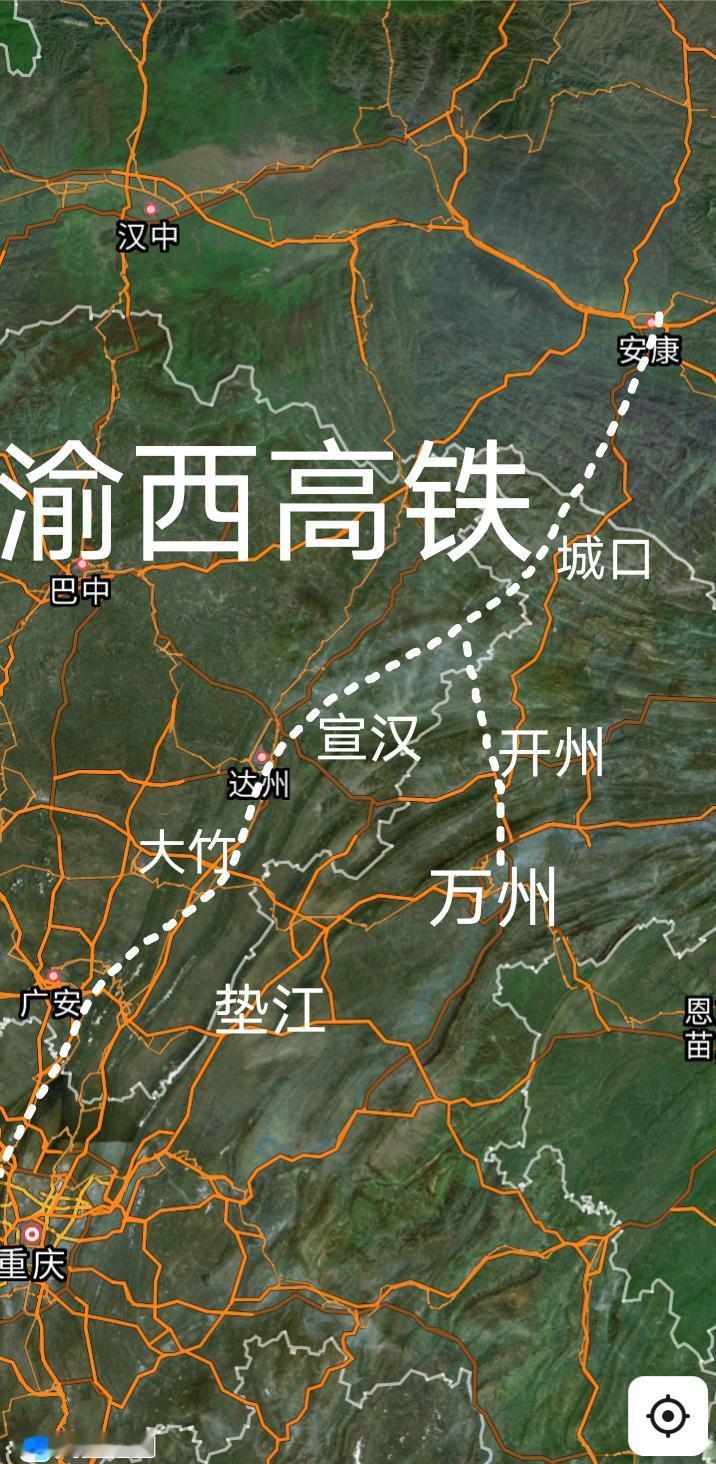 开通倒计时，重庆途经达州和安康至西安时速350公里的渝西高铁西康段的171公里预