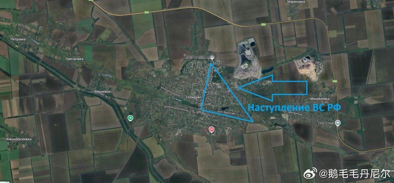 俄军进入塞利多沃市中心。 ​​​