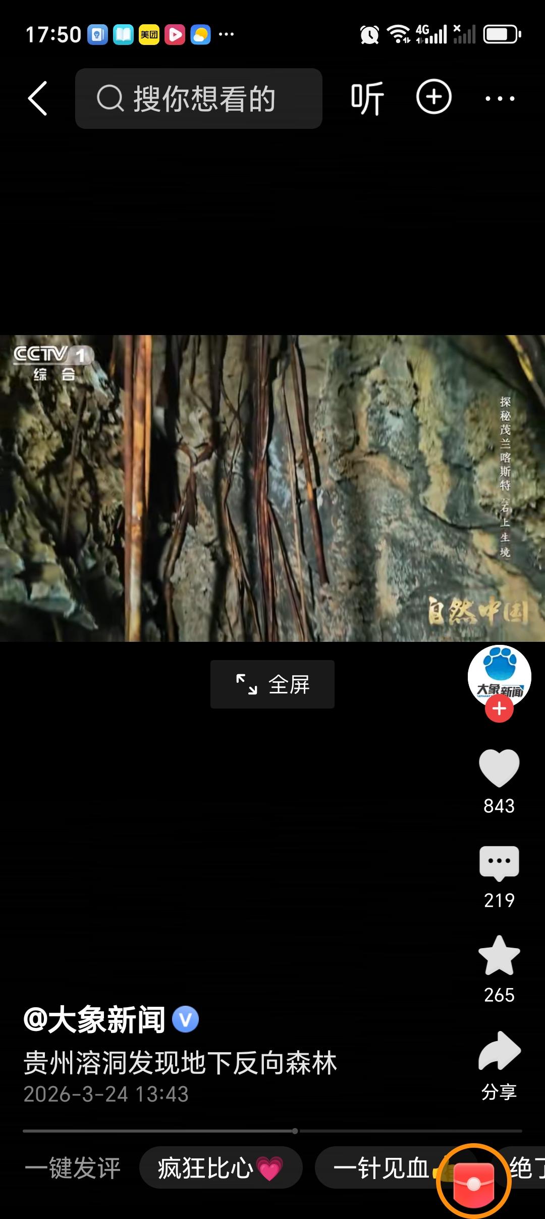 贵州溶洞发现地下反向森林 贵州溶洞的发现太让人惊叹了！最近联合科考队在黔南州一个